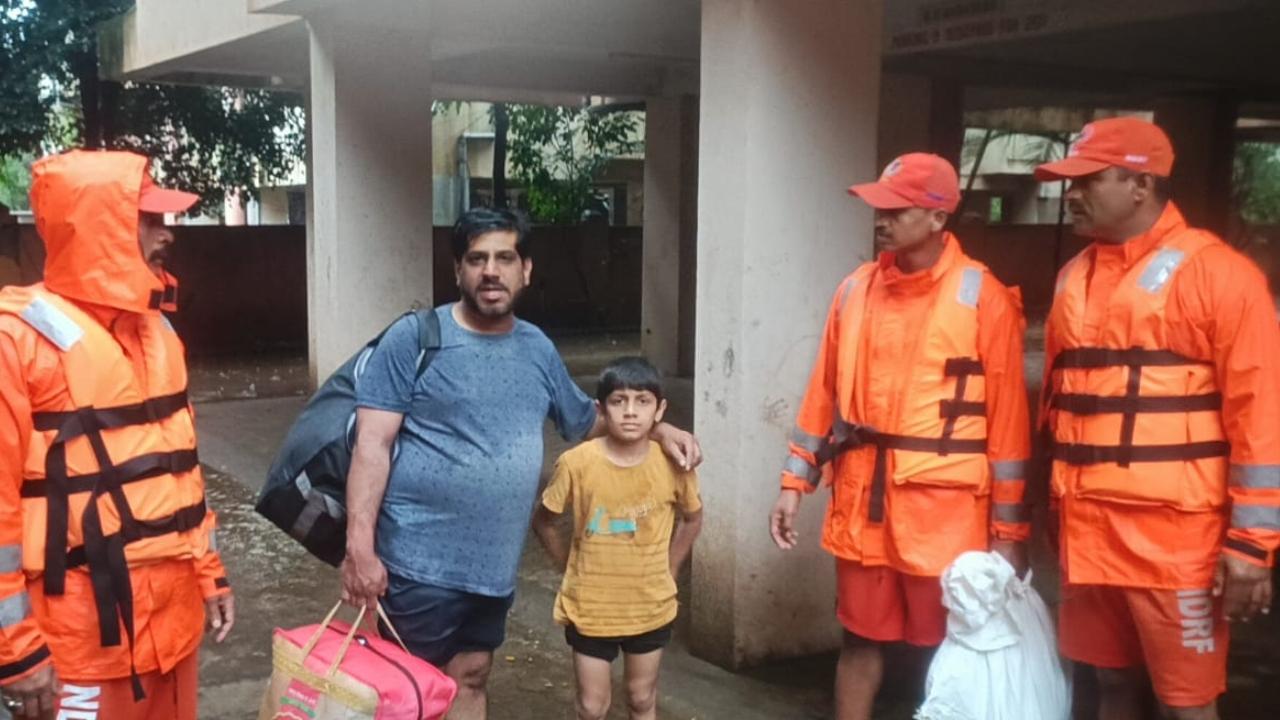 According to the Kolhapur district administration, the water level of the Panchaganga river at Rajaram Wier was 45.2 feet, well above the danger mark of 43 feet, at noon on Friday