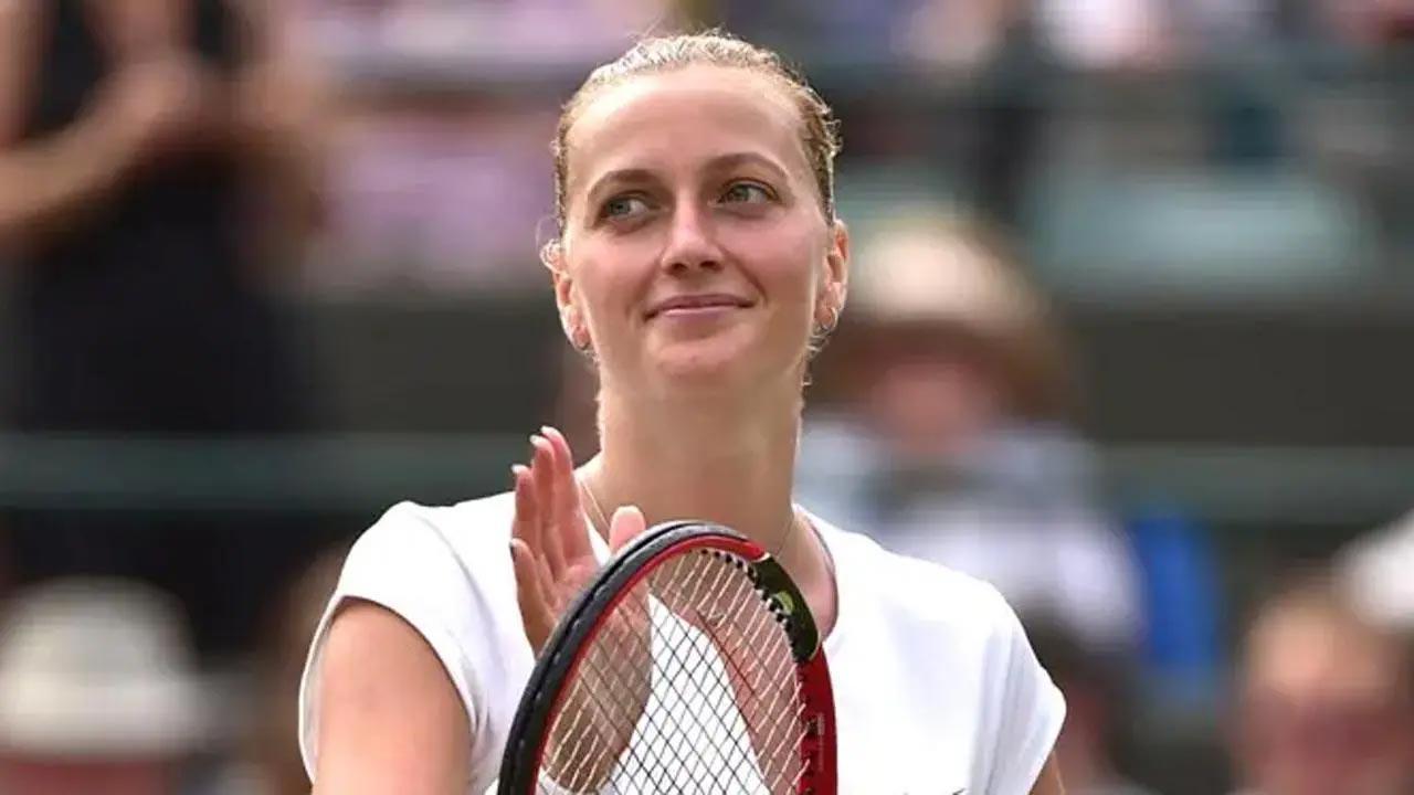 Ex-Wimbledon champ Kvitova welcomes son