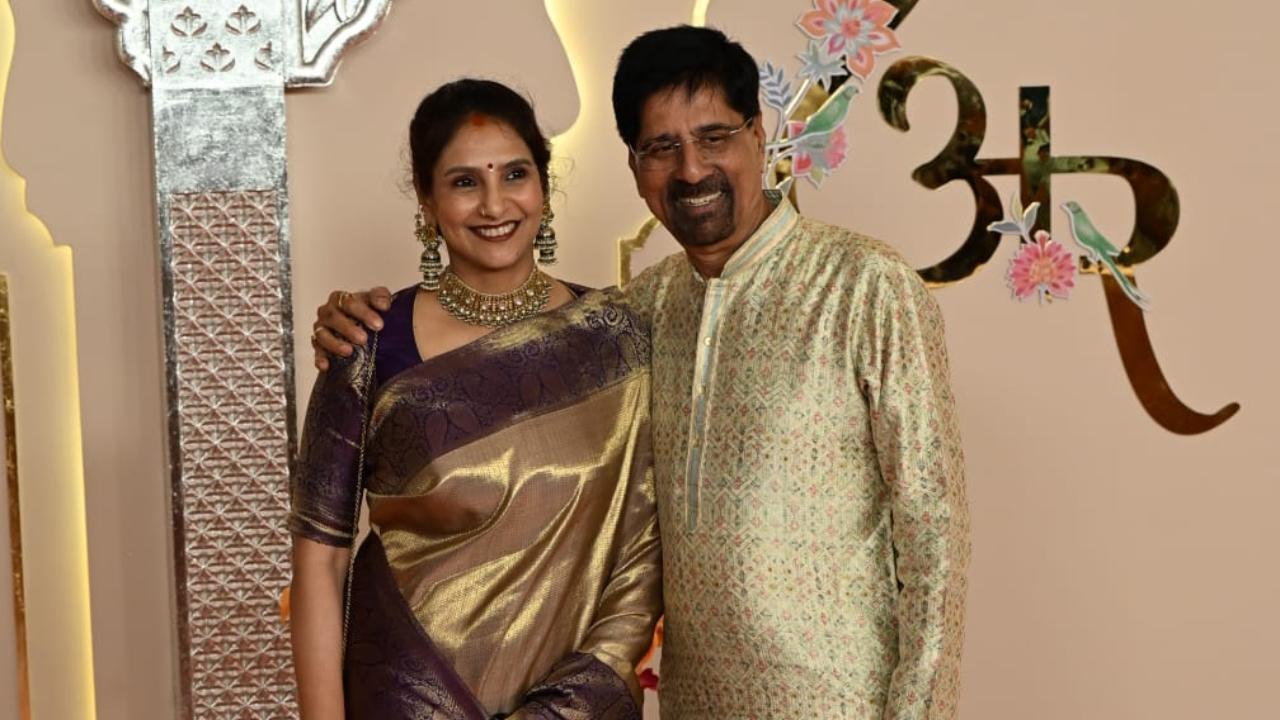 Former Team India cricketer Krishnamachari Srikkanth is also present for Anant Ambani and Radhika Merchant's wedding in Mumbai