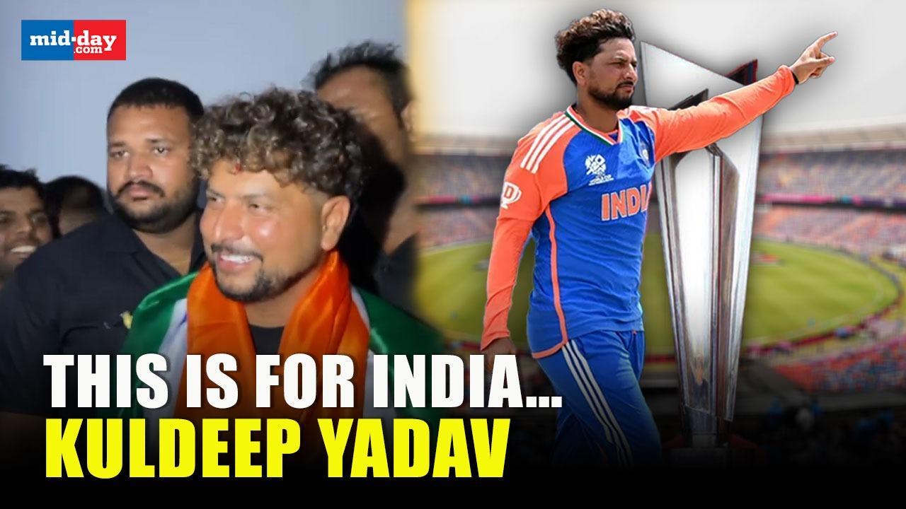 Indian Cricketer Kuldeep Yadav receives grand welcome in Kanpur, fans celebrate