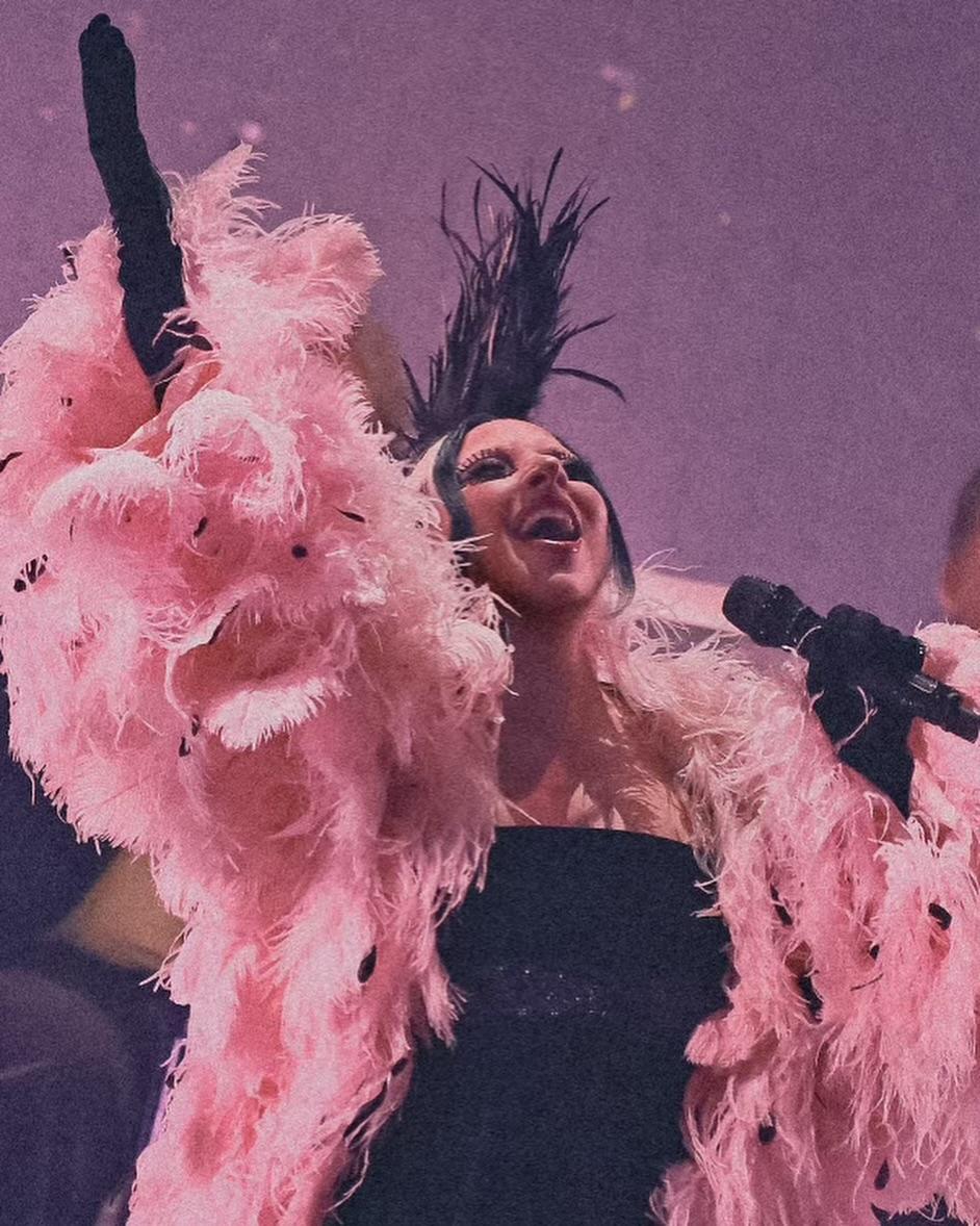 It also featured jazz interpretations of some of Gaga’s own hits, such as 'Poker Face,' 'Paparazzi,' and 'Bad Romance.' 