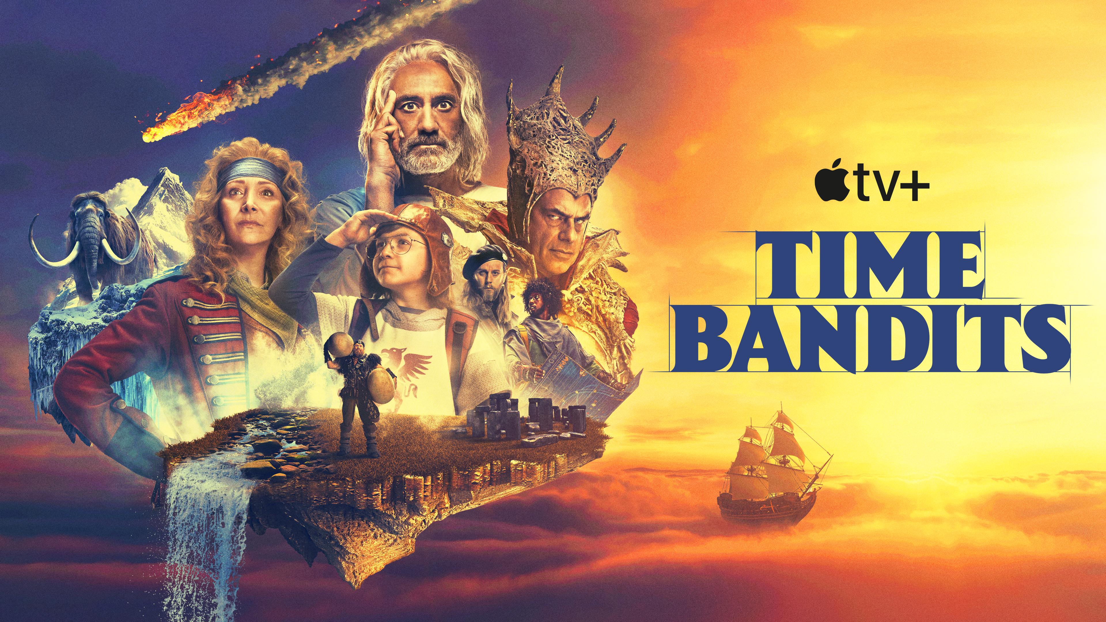 Time Bandits (Apple TV+, July 24)Time Bandits reimagines Terry Gilliam’s 1981 cult classic film as a 10-part series. Directed and co-written by Taika Waititi, the plot centres around Kevin (Kal-El Tuck), an 11-year-old history enthusiast who unexpectedly comes across a ragtag group of time-travelling thieves.