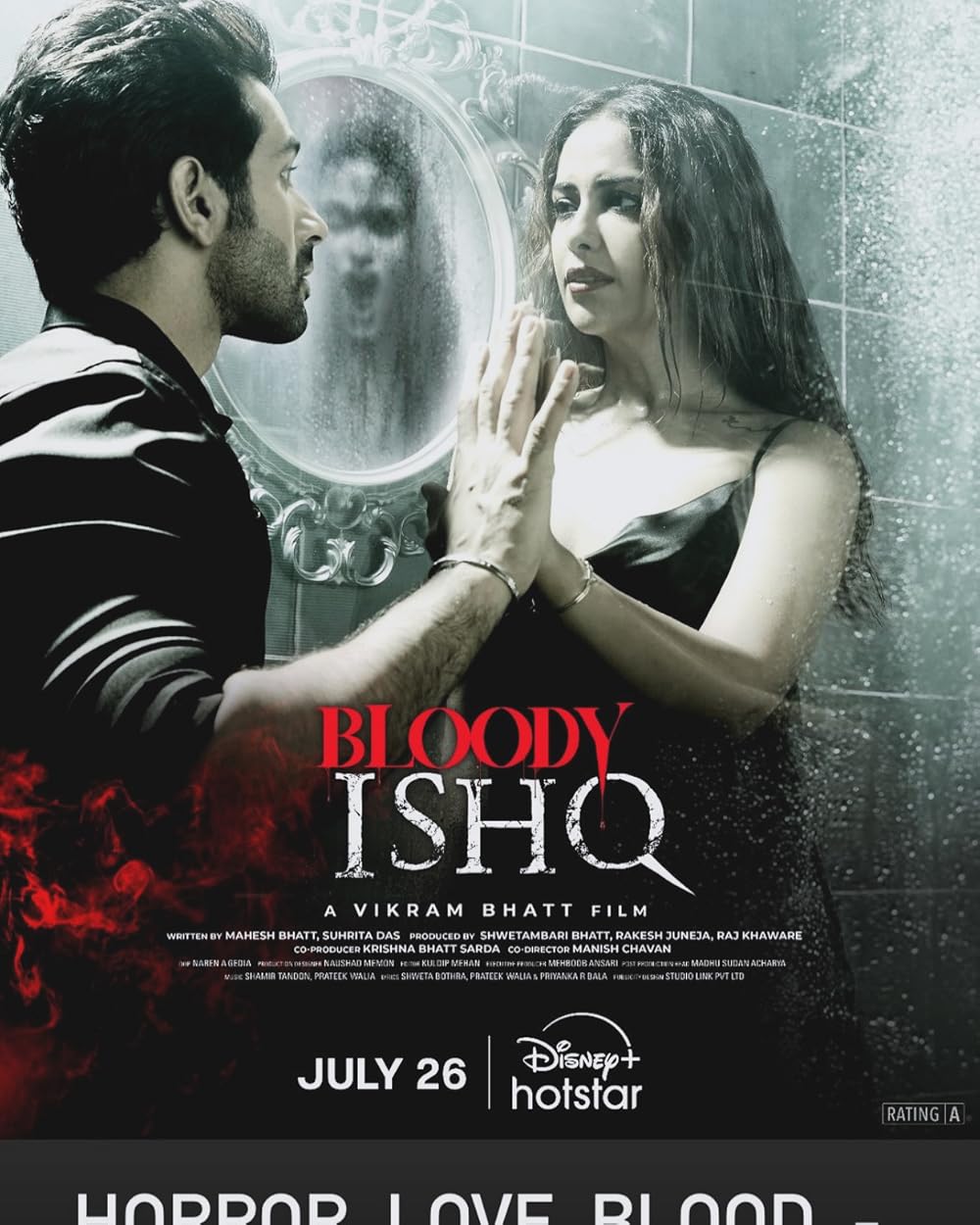 Bloody Ishq (Disney+ Hotstar, July 26)Vikram Bhatt brings another horror tale to your screens with Bloody Ishq, featuring Avika Gor and Vardhan Puri in the lead. The narrative focuses on Neha (Gor), who finds herself in a precarious situation following a harrowing accident that robs her of her memory. 
