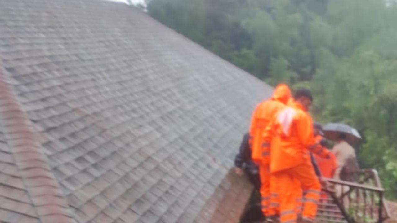 The National Disaster Response Force (NDRF) has rushed a team to the spot to clear the debris