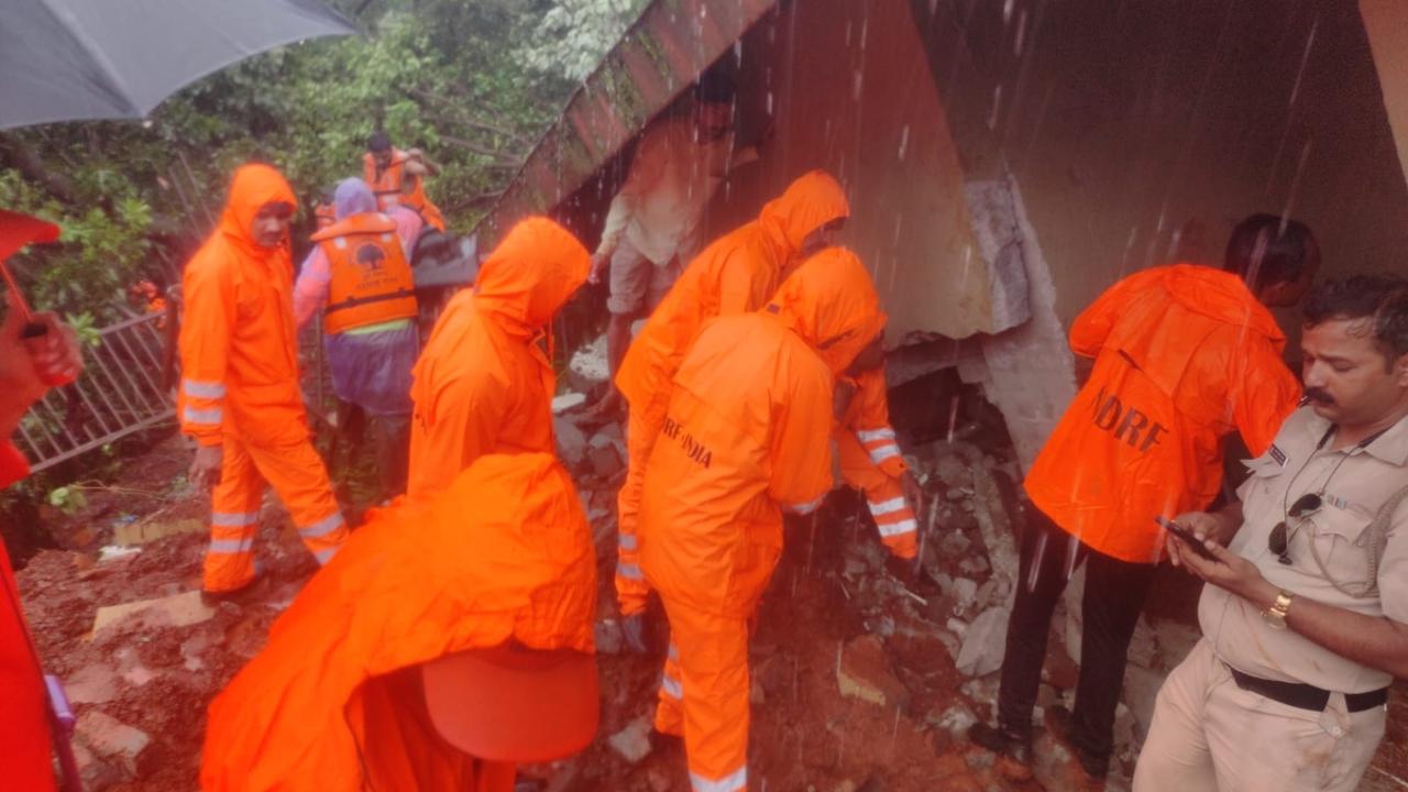 Meanwhile, heavy rains wreaked havoc in Maharashtra's Pune, where at least four persons died in rain-related incidents on Thursday