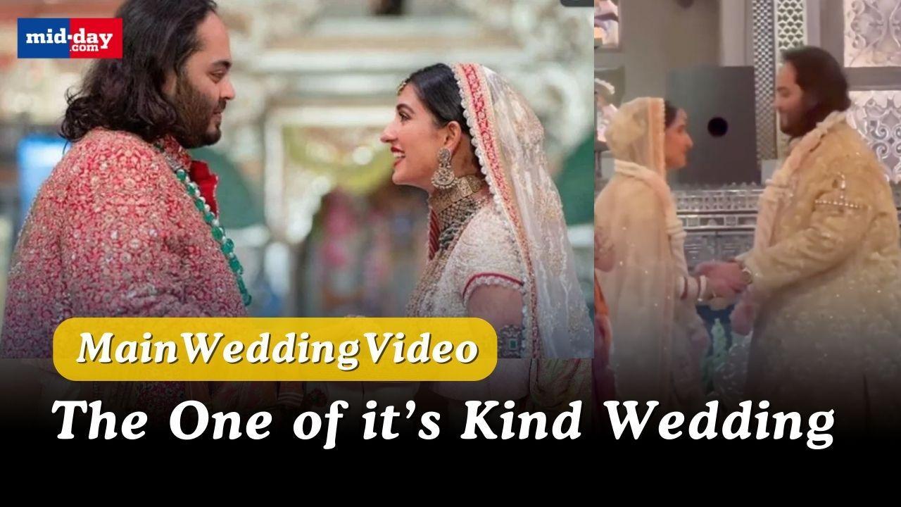 Anant Ambani-Radhika Merchant get married in a lavish wedding ceremony in Mumbai
