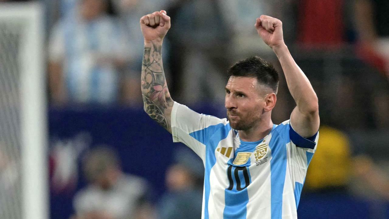 Messi's 109th goal leads defending champion Argentina over Canada 2-0 and into Copa America final