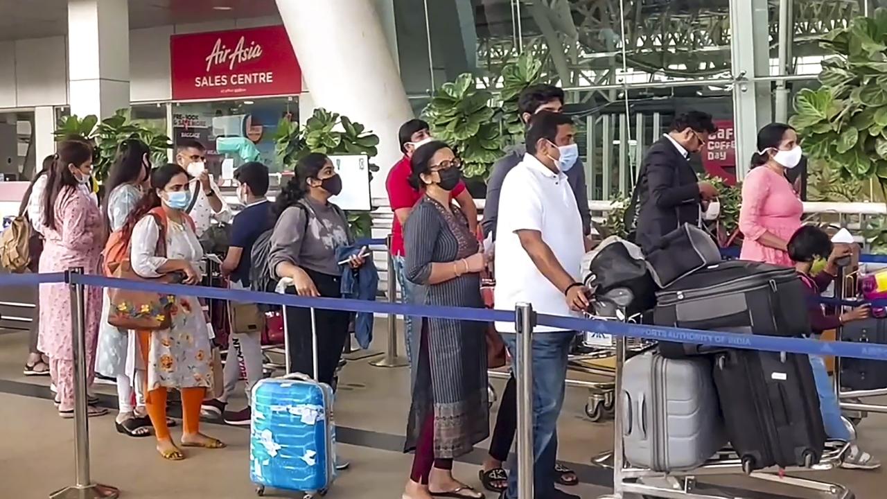 The airline requested its passengers with immediate travel plans to reach airport early to check in, as a precautionary measure