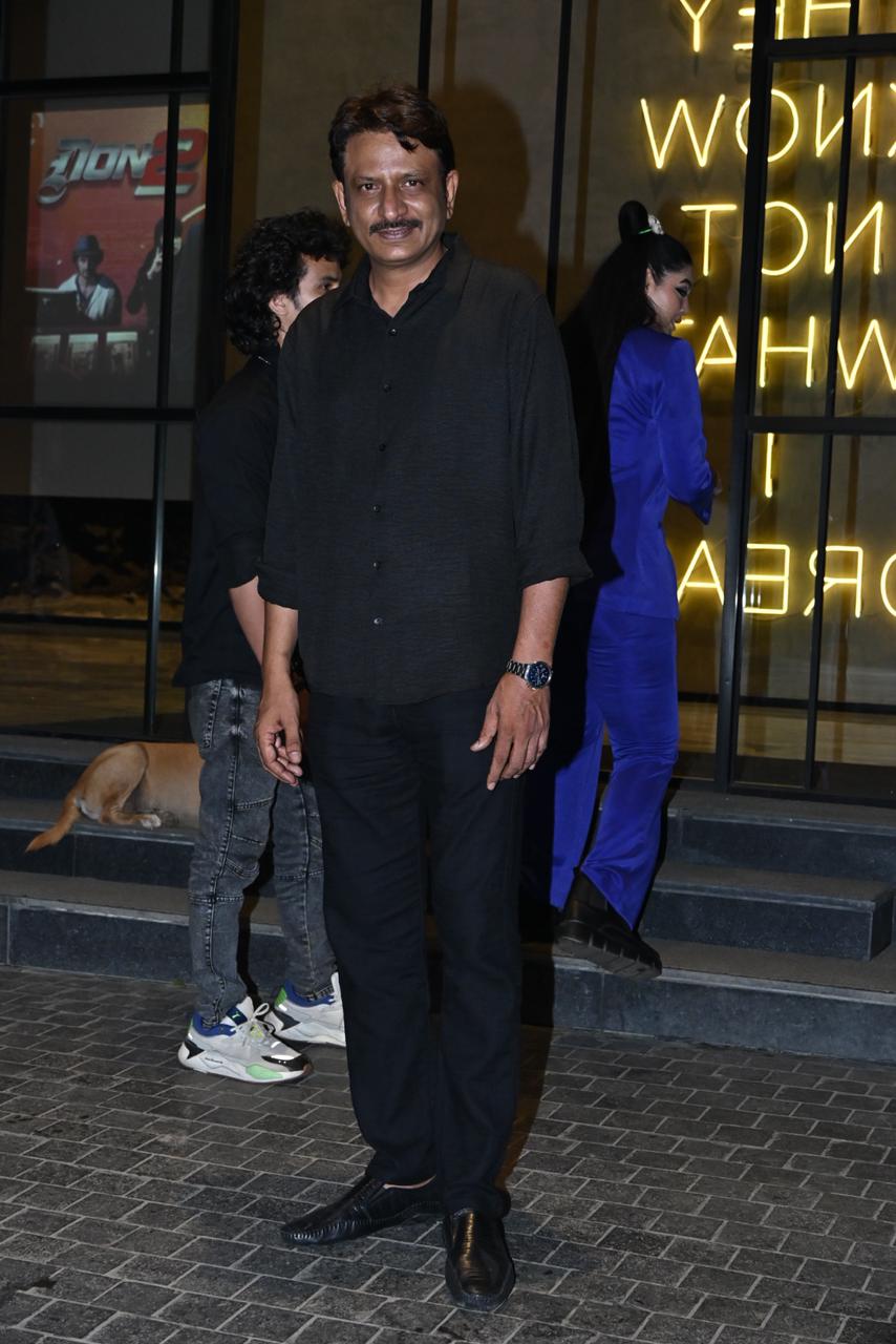 Rajesh Tailang was also present at the screening