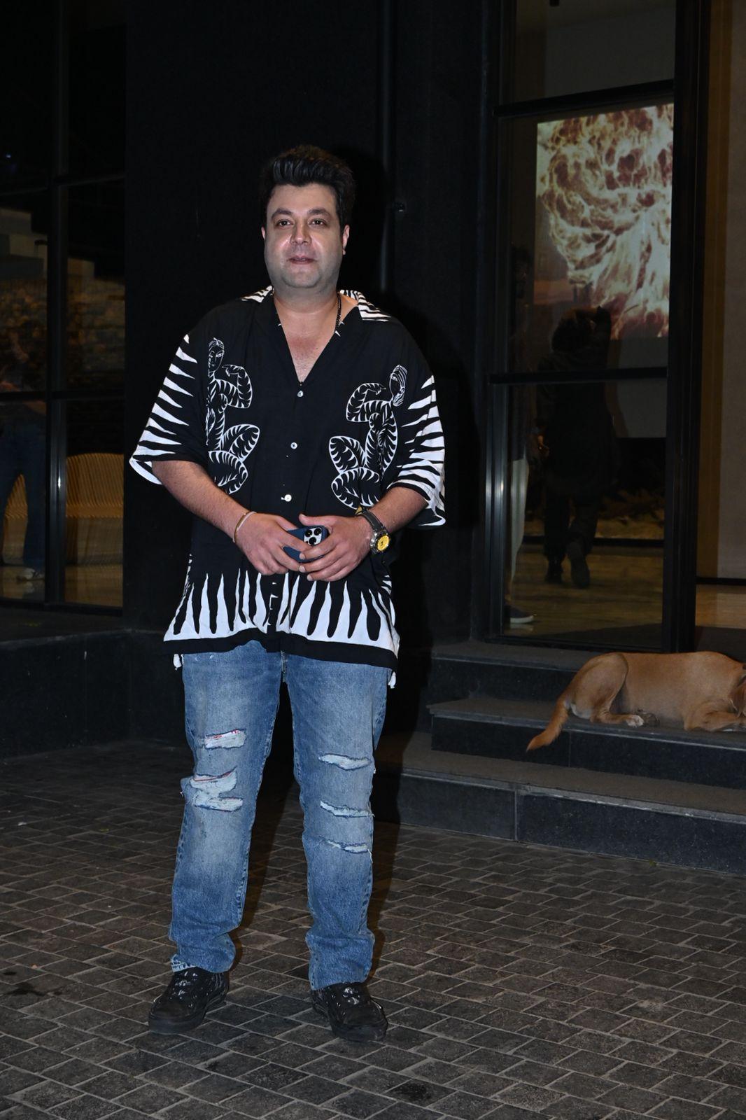 Varun Sharma was all smiles as he posed for the camera at Mirzapur 3 screening