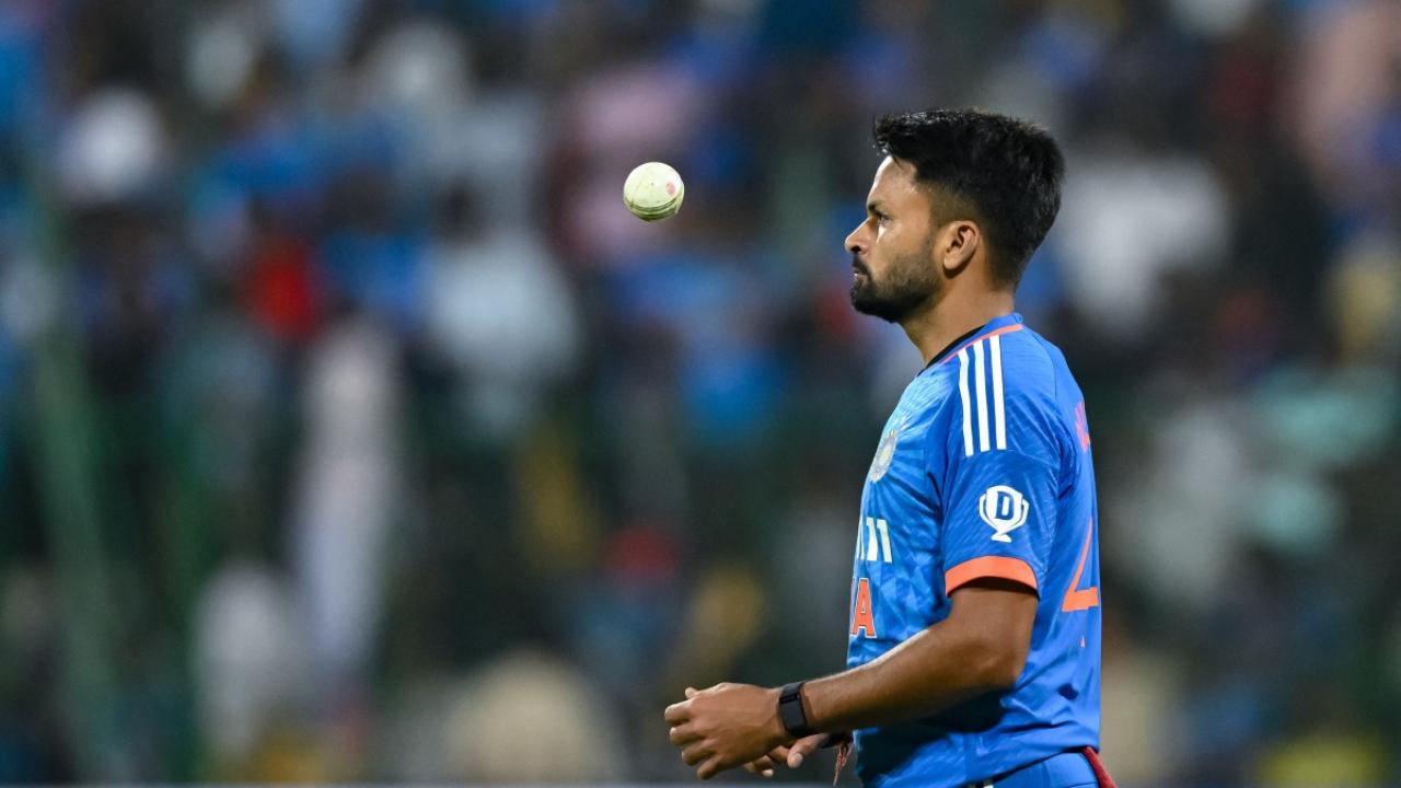 Mukesh Kumar
India's speedster Mukesh Kumar was the standout bowler from the Blues. In three matches, the pacer bagged eight wickets and ended the series as the highest wicket-taker