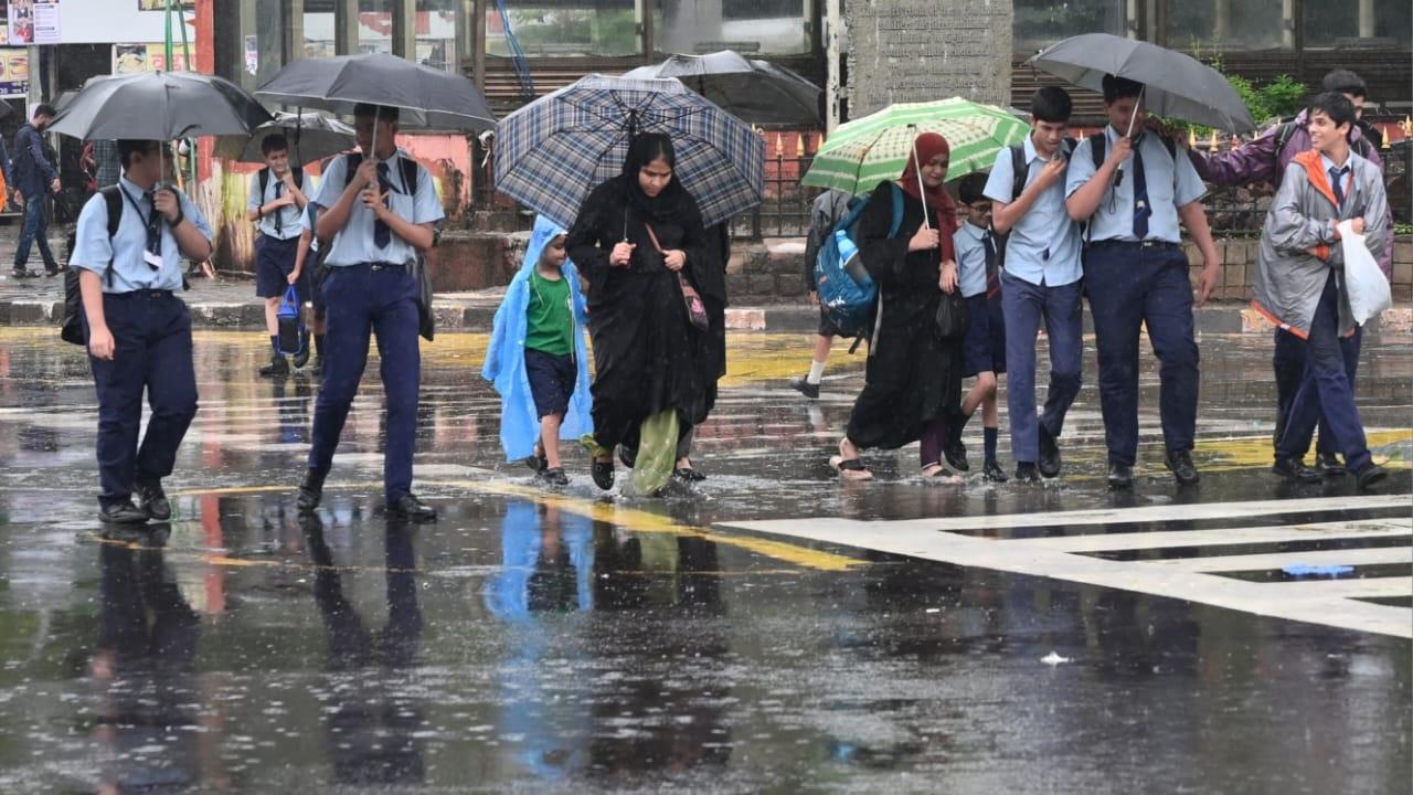 The yellow alert was issued for July 22 and 23