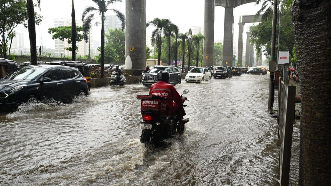 IMD issued a red alert for Mumbai and the neighbouring districts of Thane and Raigad on Thursday, saying that there was a likelihood of heavy to very heavy rainfall, alongside extremely heavy rainfall in isolated pockets.