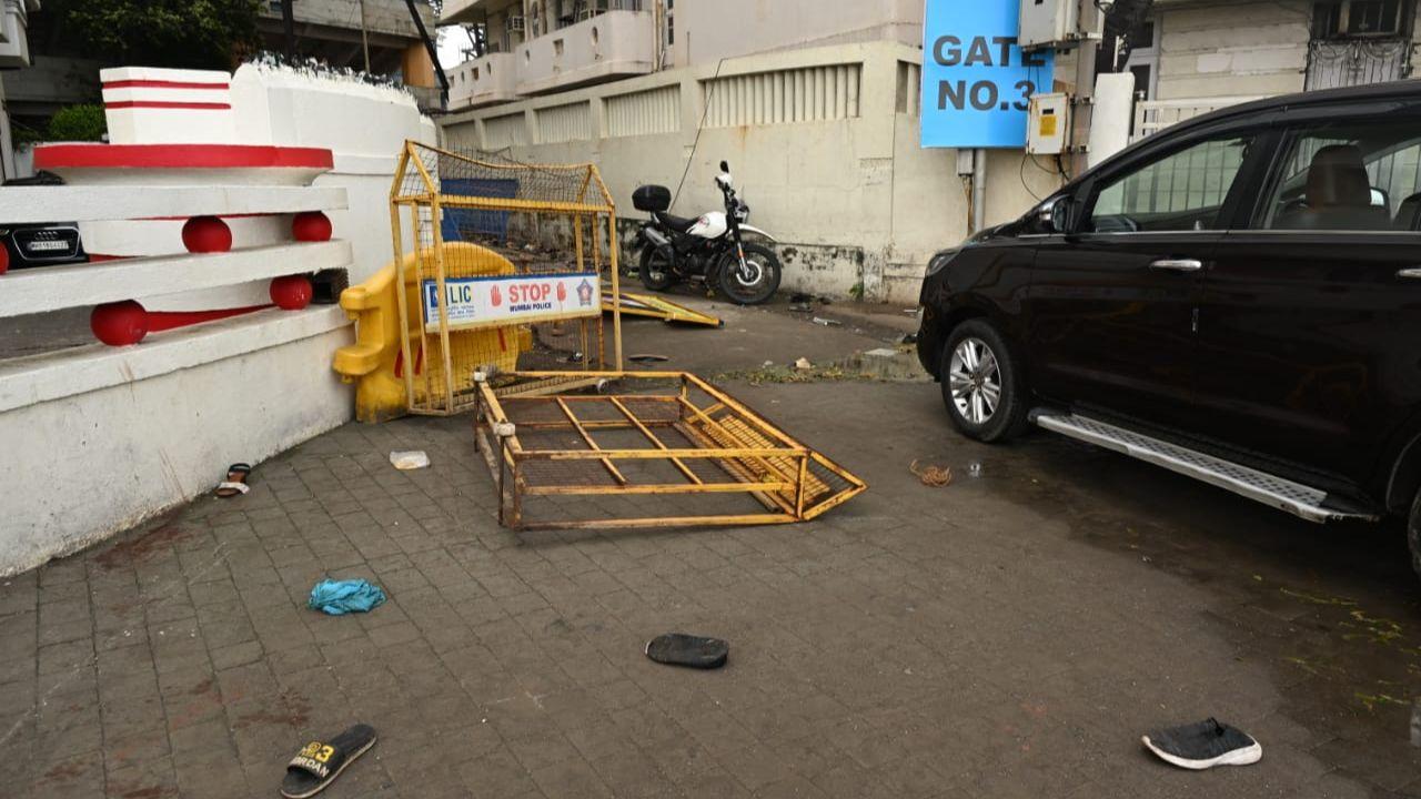 The resident said that some residents were left with broken windows, and mirror antennas and were seeking to know who would pay the damages. 