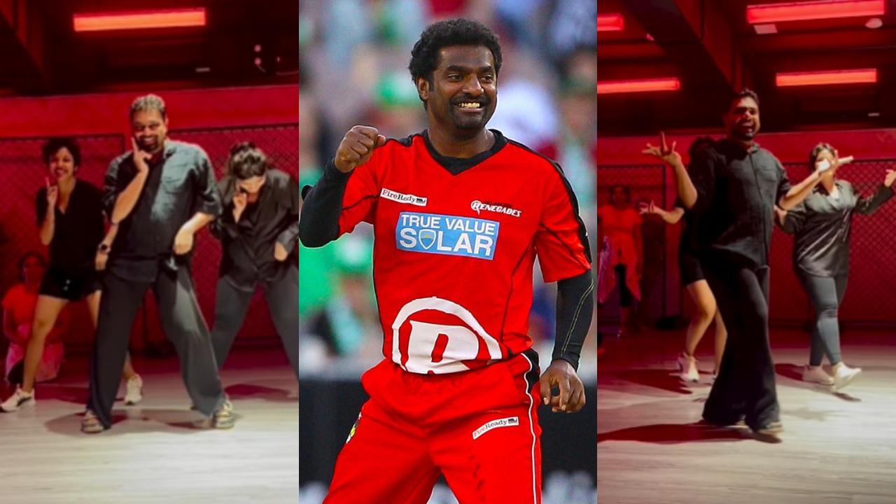 Is that Muttiah Muralitharan dancing to Vicky Kaushal’s ‘Tauba Tauba’? 