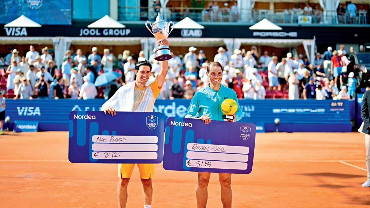 Nadal stung by World No. 51 Borges