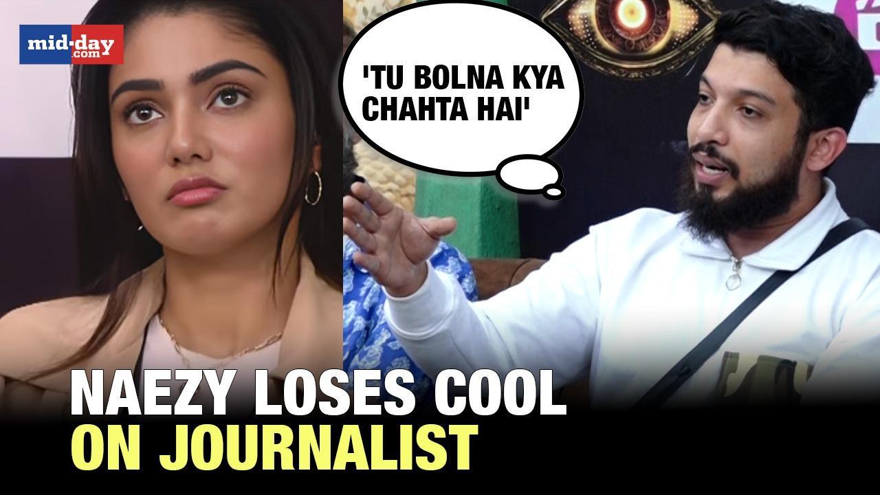 Bigg Boss OTT 3: Naezy loses cool on journalist, watch what happens next