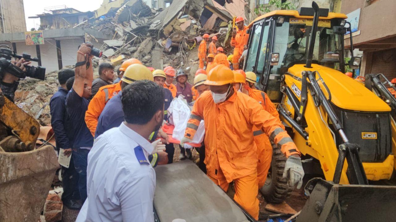 The collapsed building was only 10 years old, raising concerns about its structural integrity and construction quality. The cause of the collapse is under investigation by the Navi Mumbai Municipal Corporation (NMMC), said the civic body chief. 