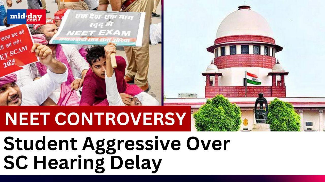  NEET Controversy: Students Express Outrage Over SC Hearing Delay