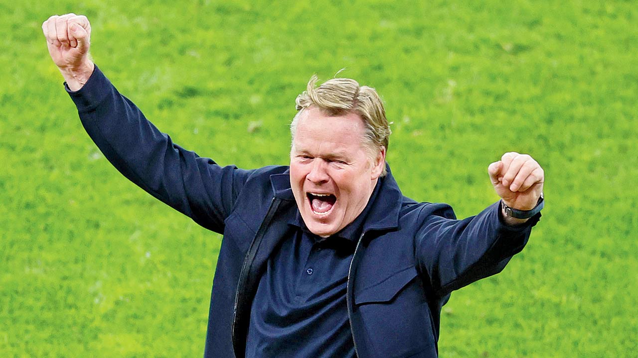 Dutch coach Ronald Koeman