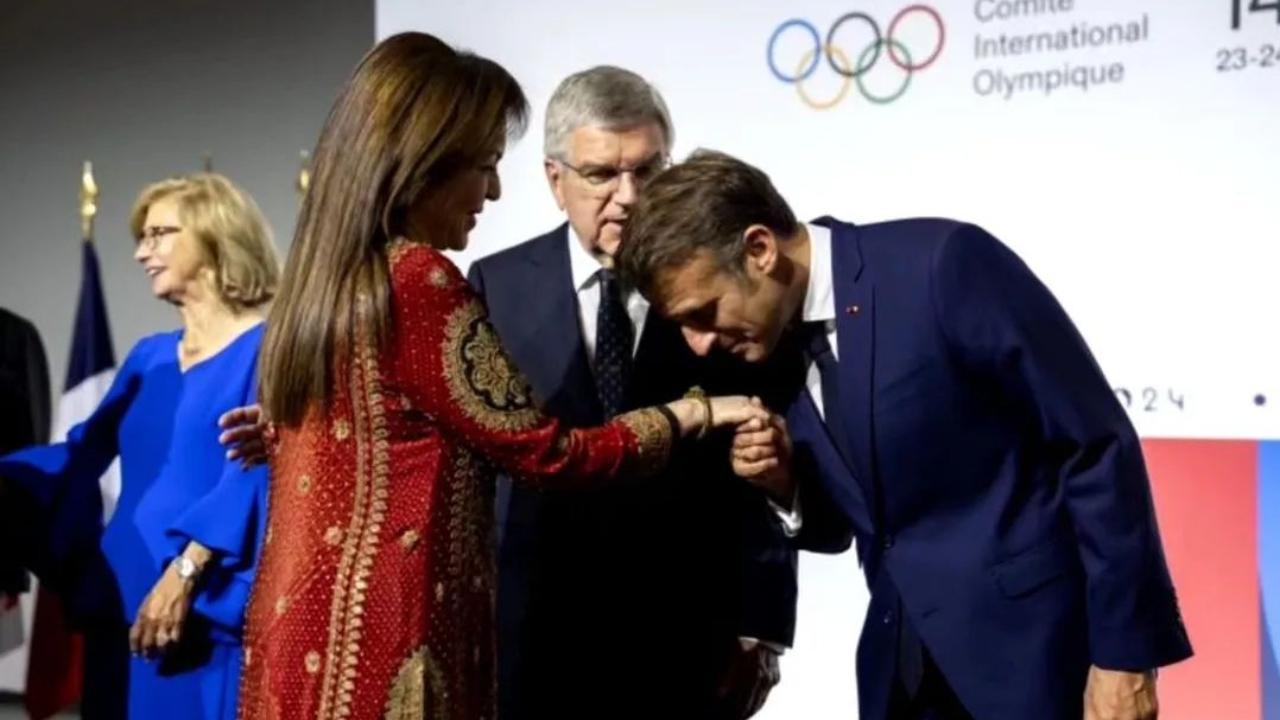 Nita Ambani continues her fashion streak at 2024 Paris Olympics event