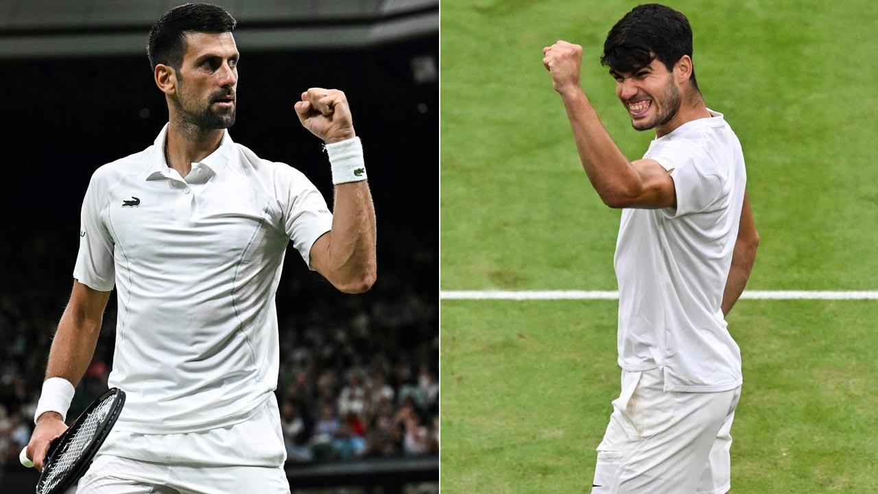 Wimbledon final: Alcaraz, Djokovic close in on Wimbledon final blockbuster