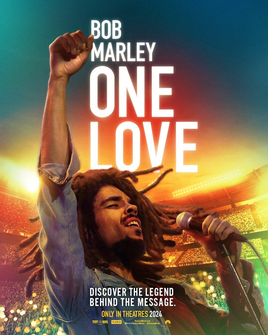 It explores Marley’s life from 1976 to 1978, including surviving an assassination attempt and his legendary “One Love Peace Concert.” 