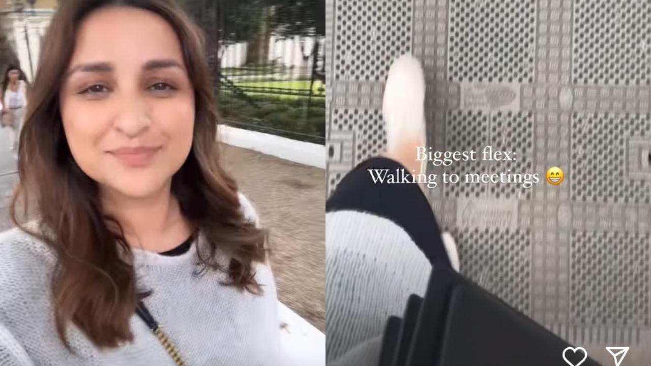 Parineeti Chopra shares her 'biggest flex': 'Walking to meetings'