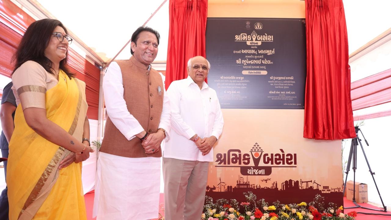 Patel was present at one such site in Ahmedabad's Jagatpur area to lay its foundation stone. He launched the other such facilities virtually, it said