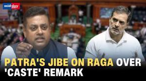 Watch: Sambit Patra's most brutal attack on Rahul over 'Caste' remark