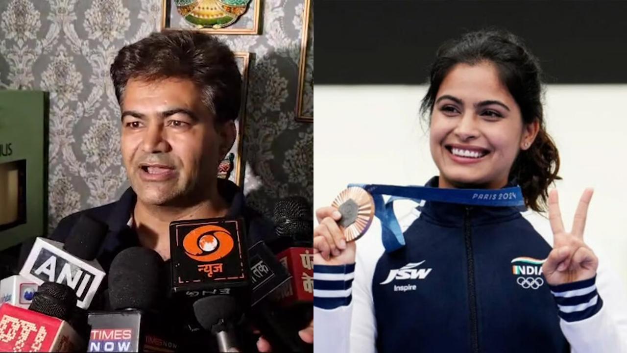 EXCLUSIVE | 'Bahut dubli ho gayi ho...': What father Ram Kishan told Manu Bhaker after historic bronze