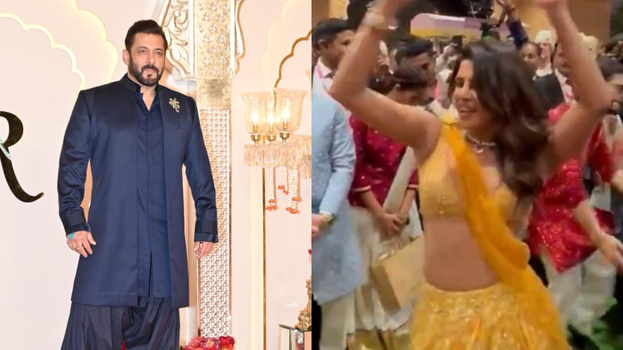 Inside videos from Anant-Radhika wedding: Salman-SRK dance together, Priyanka Chopra grooves to 'Chikni Chameli'