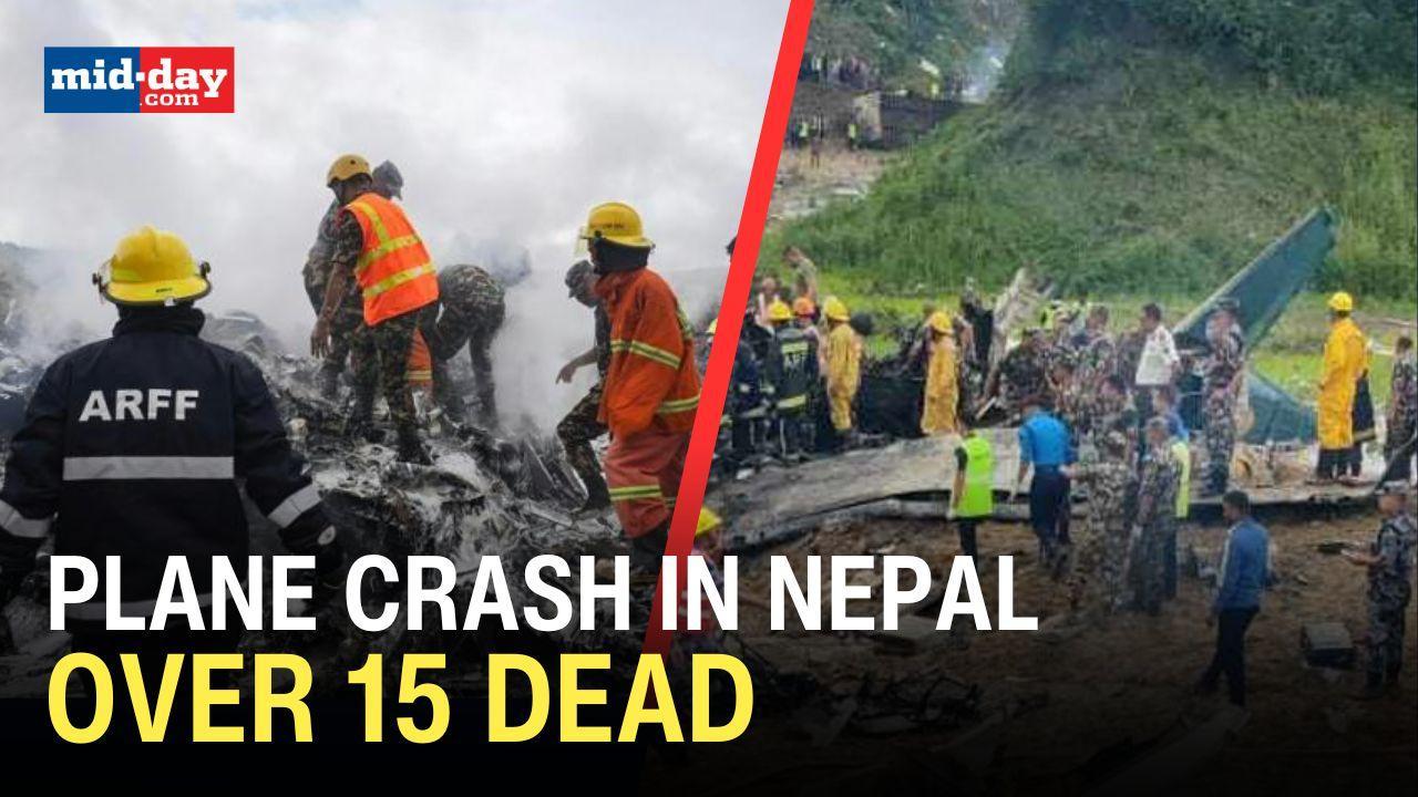 Nepal plane crash: Saurya Airlines crashes during takeoff in Kathmandu, 15 dead