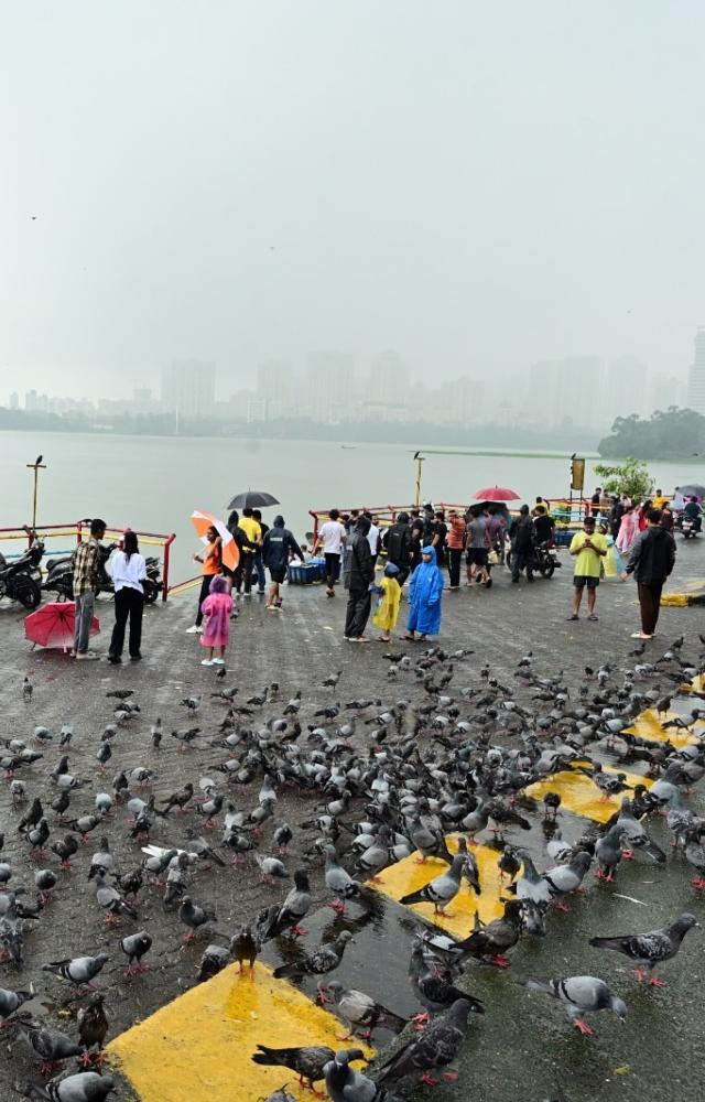 The lake, which has a storage capacity of 545 crore litres, had started overflowing on July 8 at around 4.45 pm