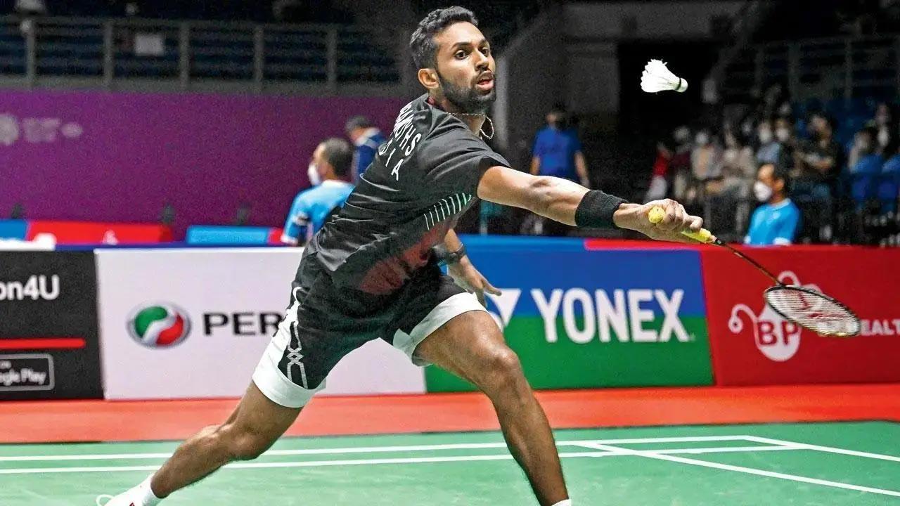 HS Prannoy working on his pace