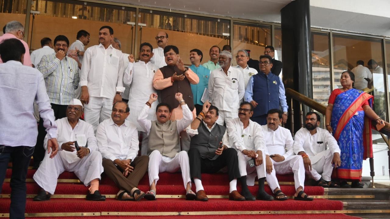 Lad had demanded a resolution condemning Congress MP Rahul Gandhi's 'not Hindus' remarks in the Lok Sabha, which elicited a sharp reaction from the Sena (UBT) leader
