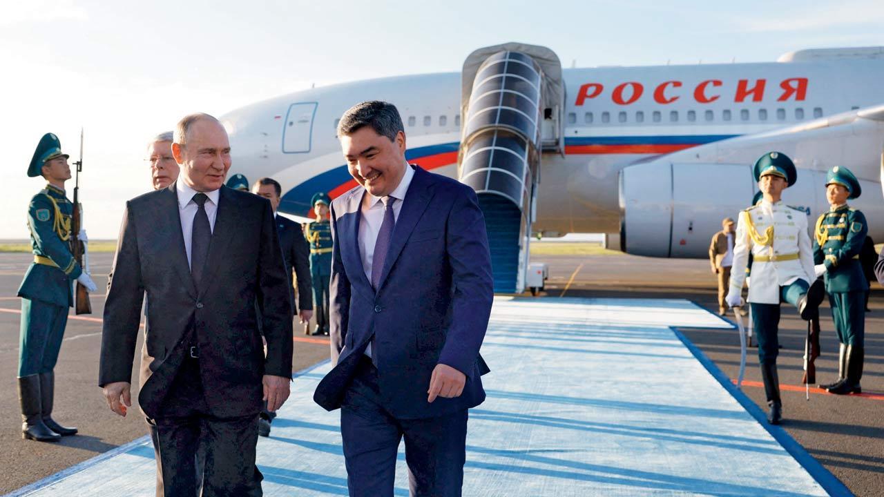 Putin, Xi meet at Central Asian summit