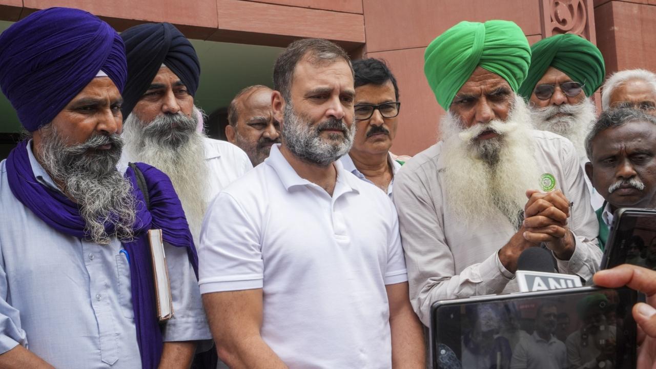 After meeting Gandhi, a farmer leader said, 