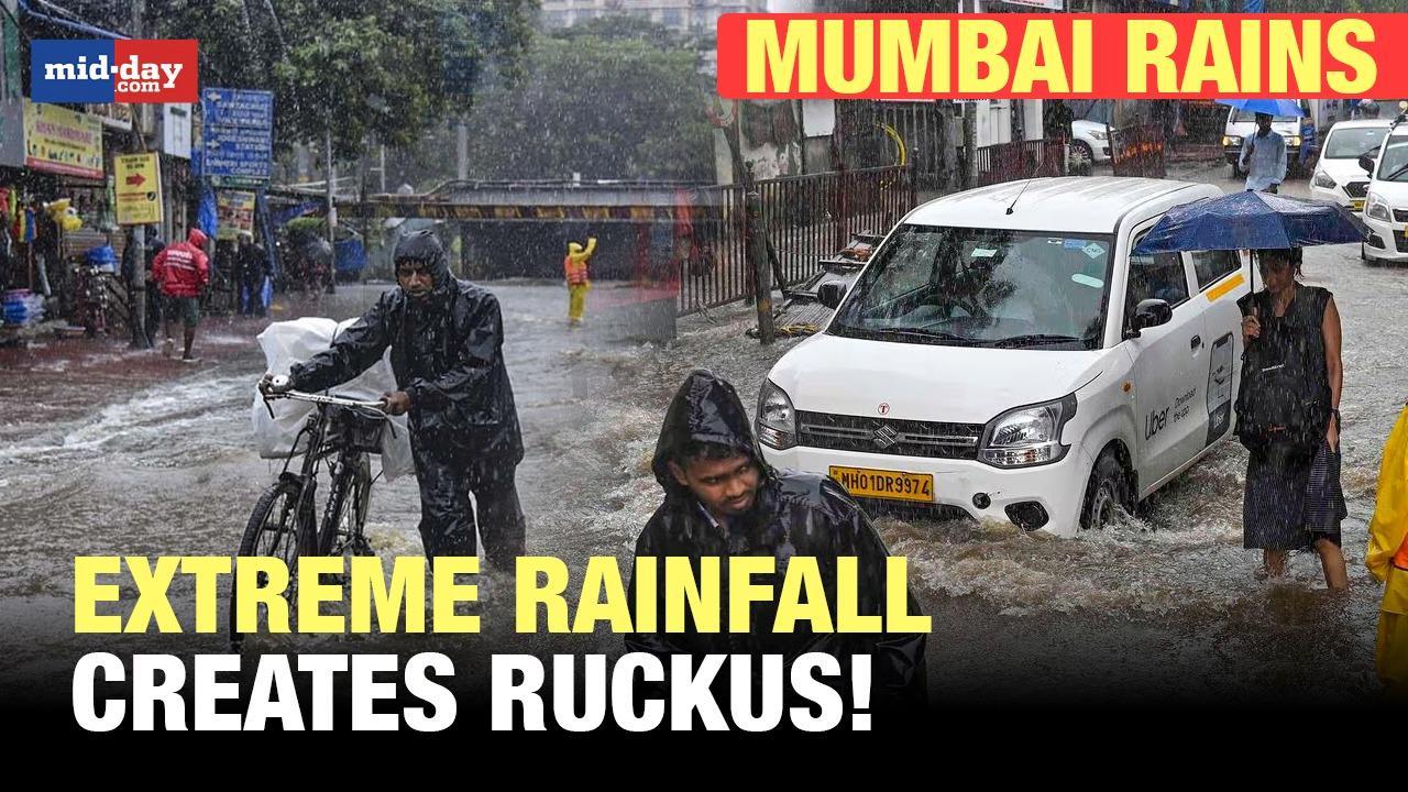 Mumbai rains: Severe waterlogging and flood witnessed in many parts - WATCH
