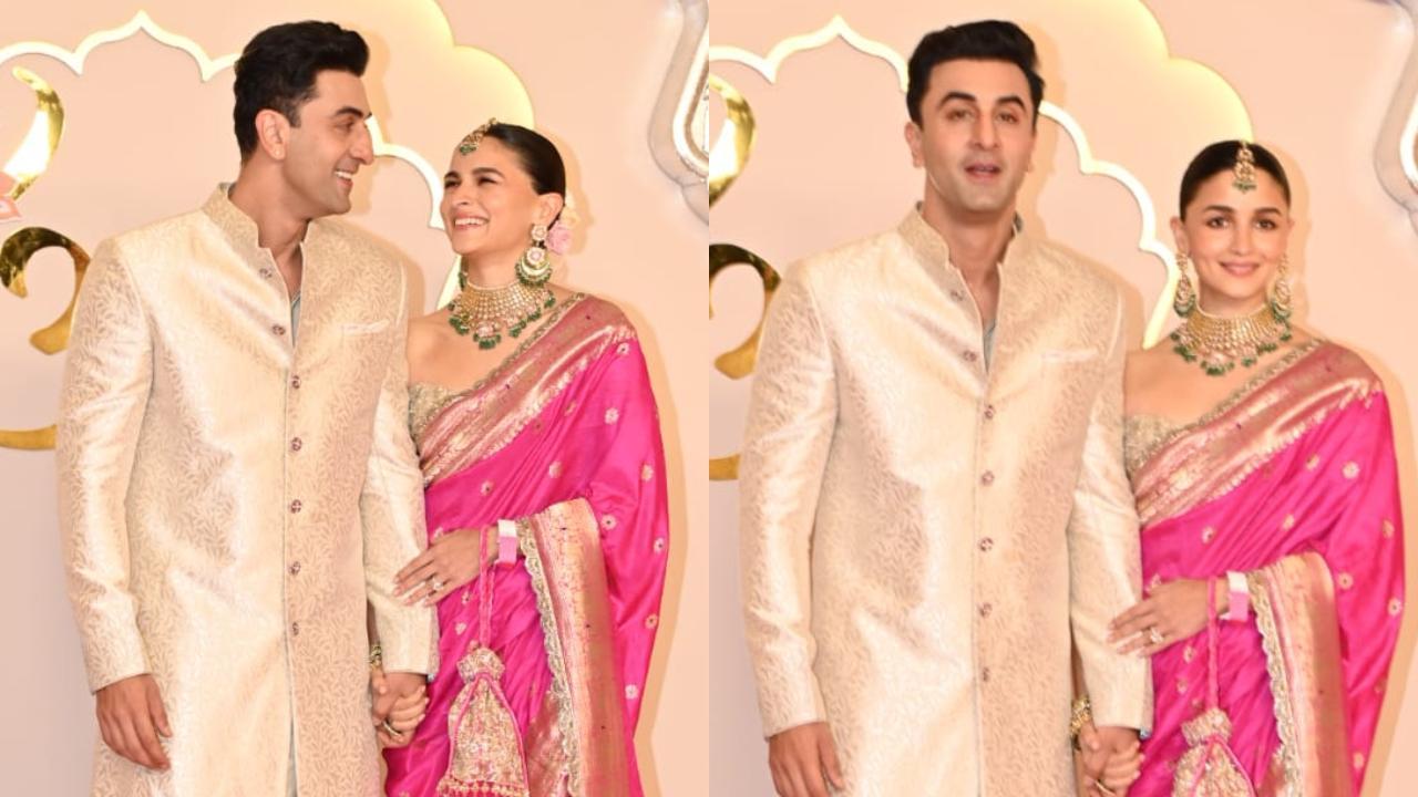 Man gives his business card to Ranbir Kapoor while dancing at Anant Ambani's baraat, video goes viral