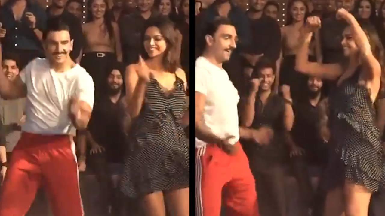 Ranveer Singh hugs wife Deepika Padukone, recreates Hrithik's 'Ek Pal Ka Jeena' in 'Fighter' BTS video