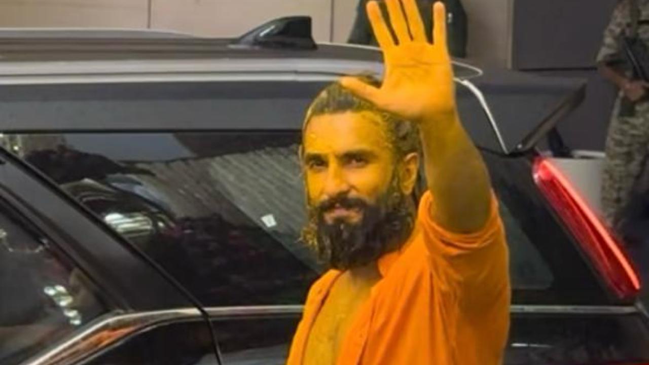 Dad-to-be Ranveer Singh enjoys Anant Ambani-Radhika Merchant’s haldi ceremony to the fullest