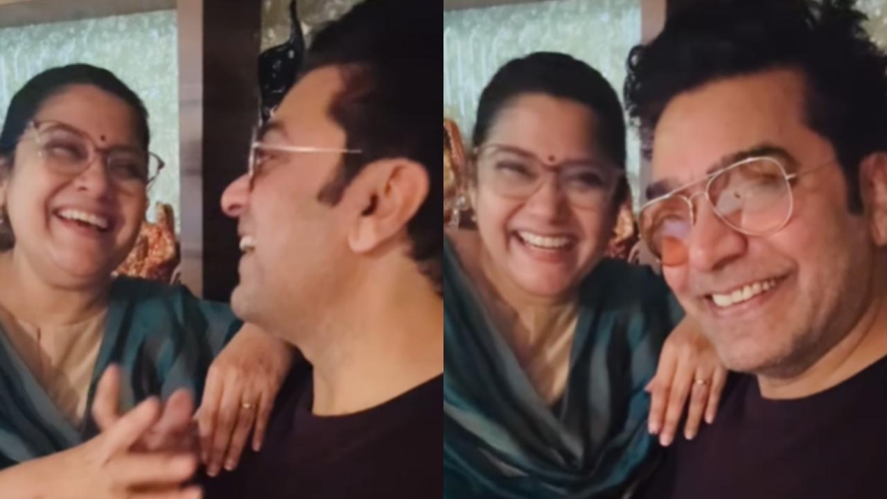 Renuka Shahane dedicates old romantic Hindi song for husband Ashutosh Rana and the video will make you smile
