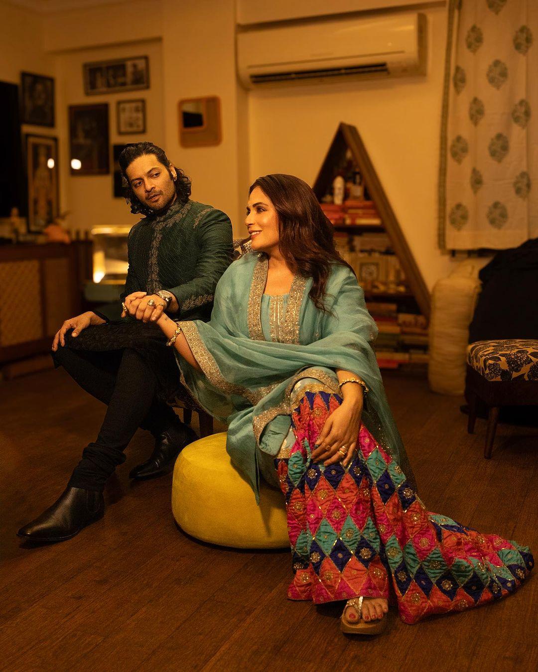 In 2019, while celebrating Richa's birthday in the Maldives, Ali proposed to her.