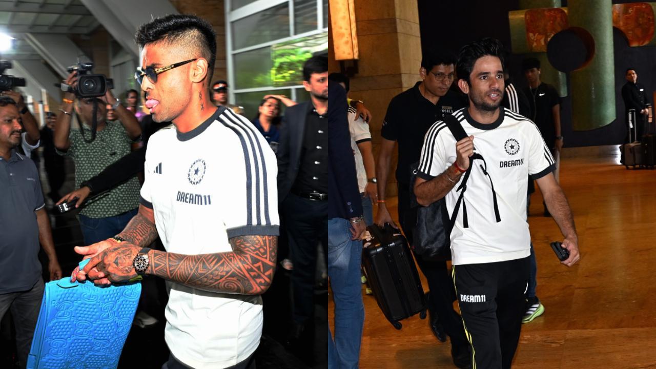IND vs SL T20I series: India men's cricket team arrives in Sri Lanka for white-ball series