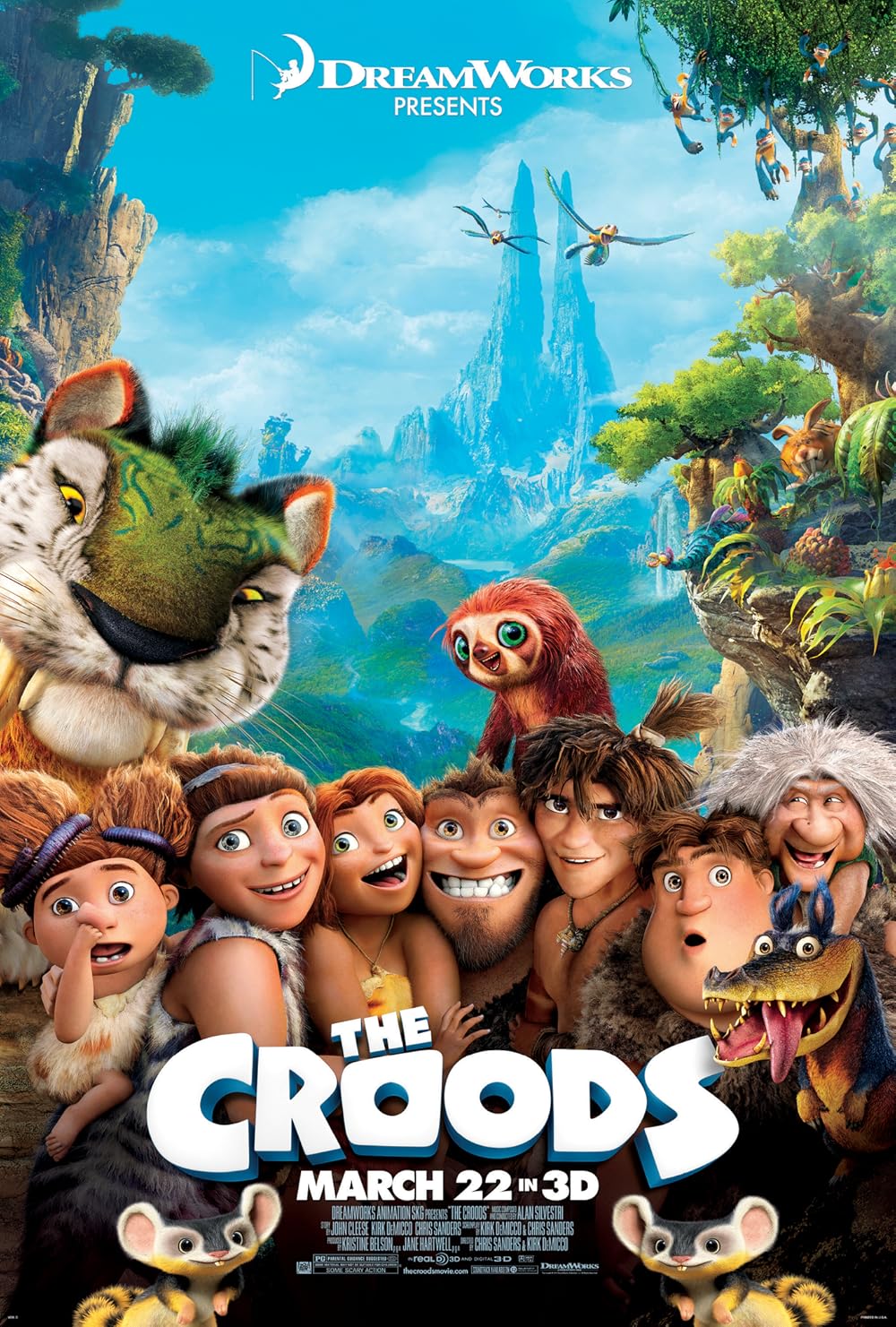 The Croods: Reynolds lends his voice to DreamWorks’ animated film 
