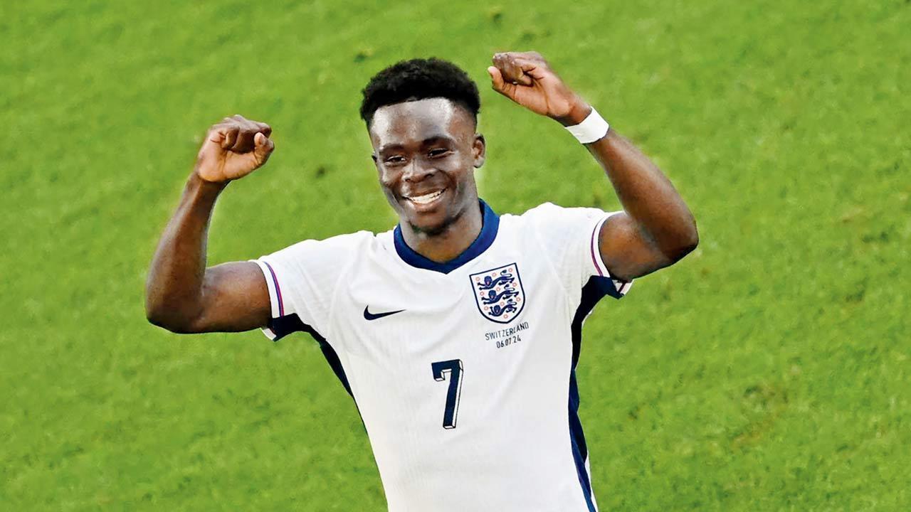 'Kept my cool and scored': England’s Bukayo