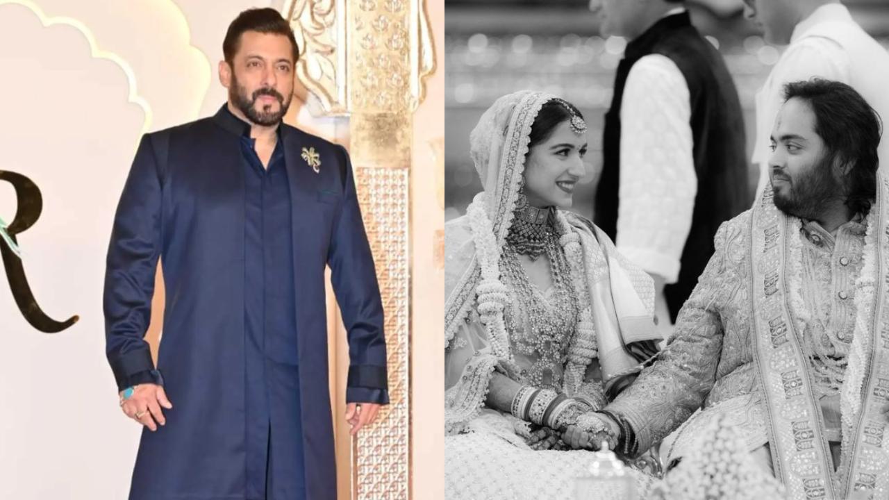 Salman Khan congratulates newlyweds Anant-Radhika, says 'Can't wait to dance when you become the most wonderful parents'