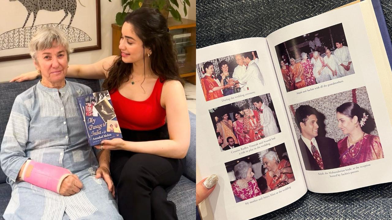 Sara Tendulkar gives shoutout to her grandmother's book 'My Passage to India'