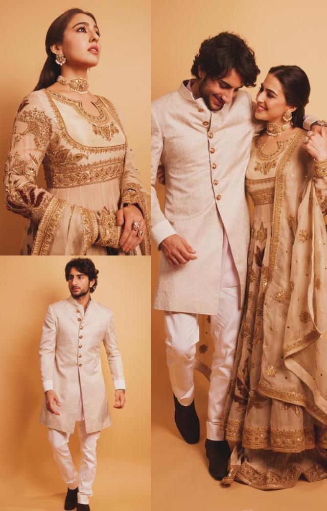 Sara-Iggy at Anant`s `Shubh Aashirwad`